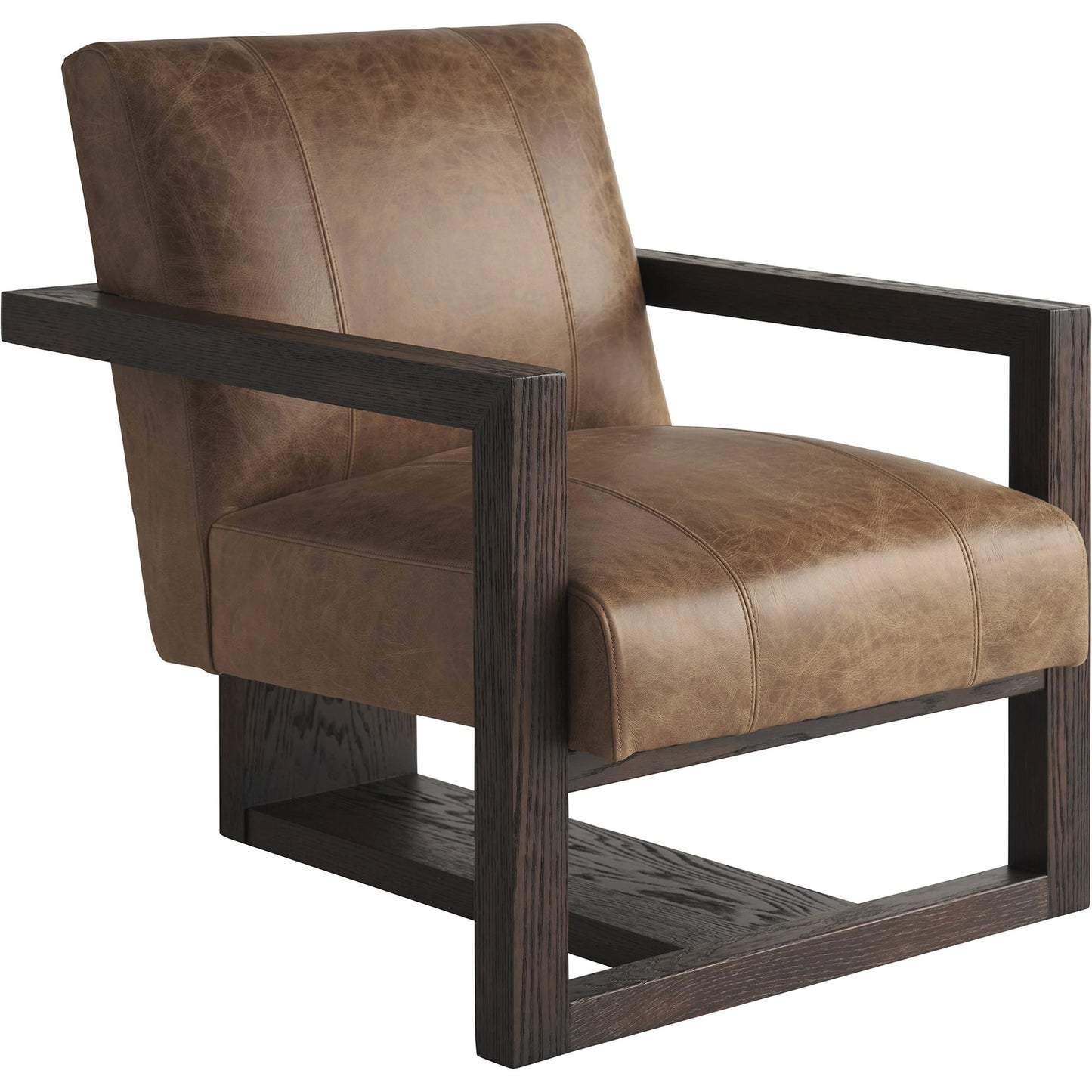 001 SI-2136916 | Primary Silo | Flanders Leather Chair by Tommy Bahama Home. Made from unique in a transitional style.