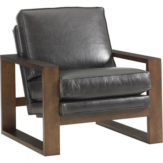 001 SI-2371353 | Primary Silo | Axis Leather Chair by Lexington in leather. Made from unique in a traditional style.