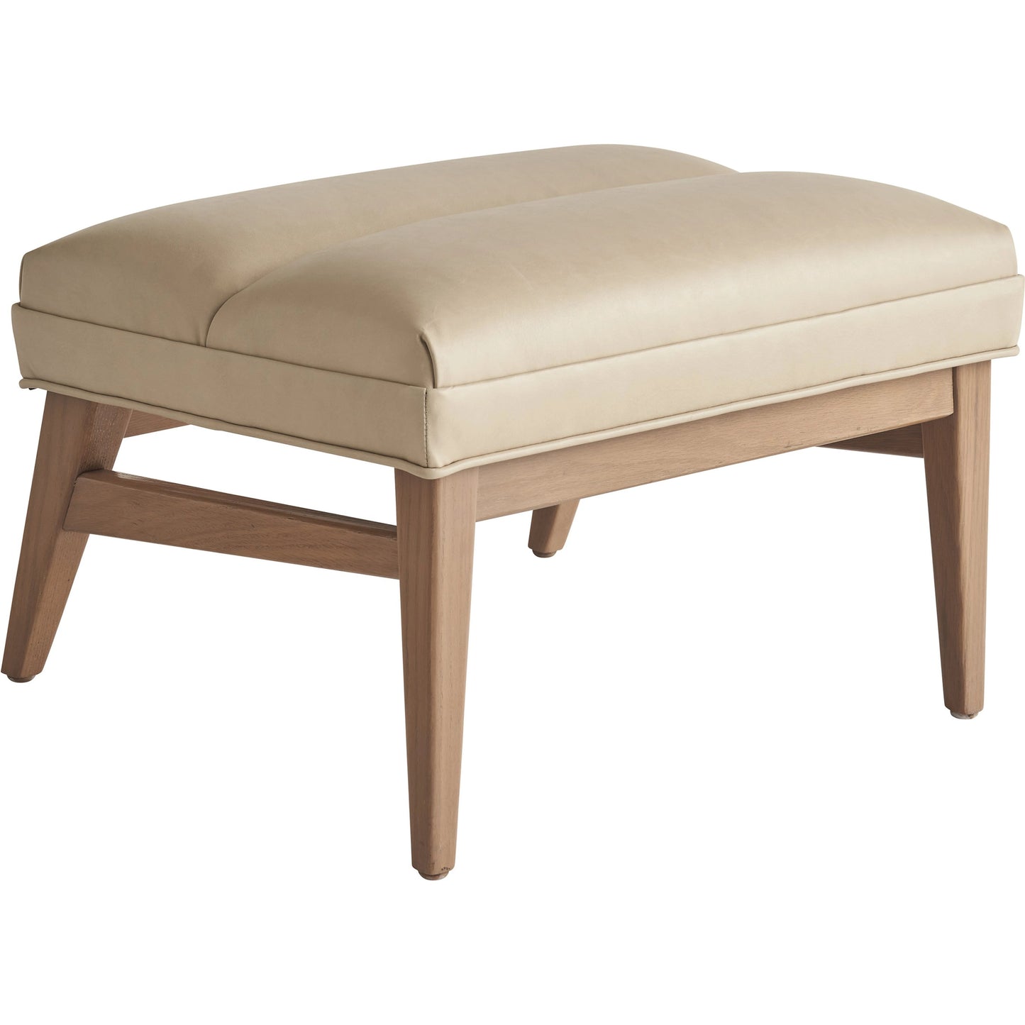 002 SI-2136925 | Additional Silo | Hayley Leather Ottoman by Tommy Bahama Home in leather. Made from unique in a modern style.