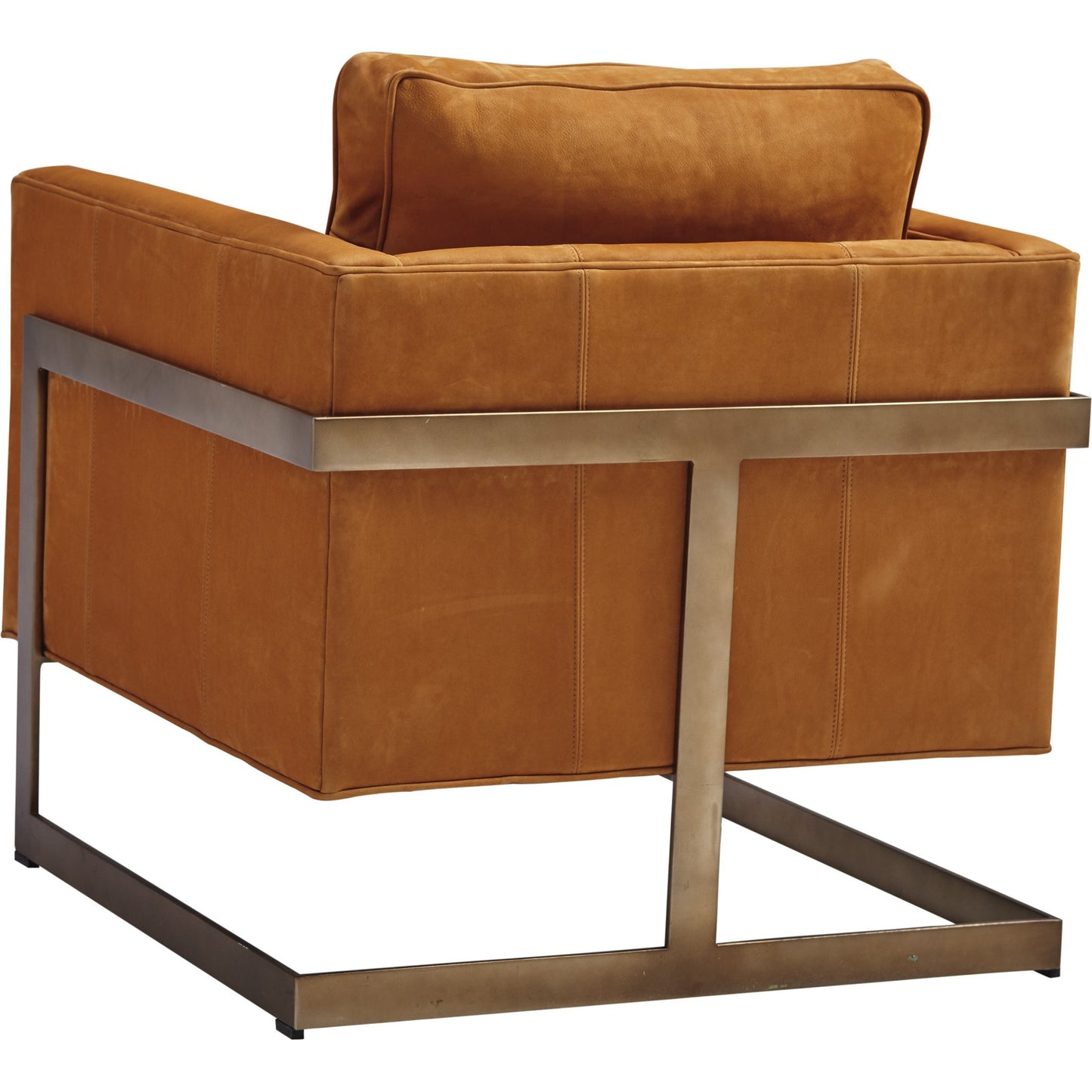 002 SI-1770813 | Additional Silo | Winthrop Leather Chair by Lexington in butterscotch and leather. Made from unique in a modern style.