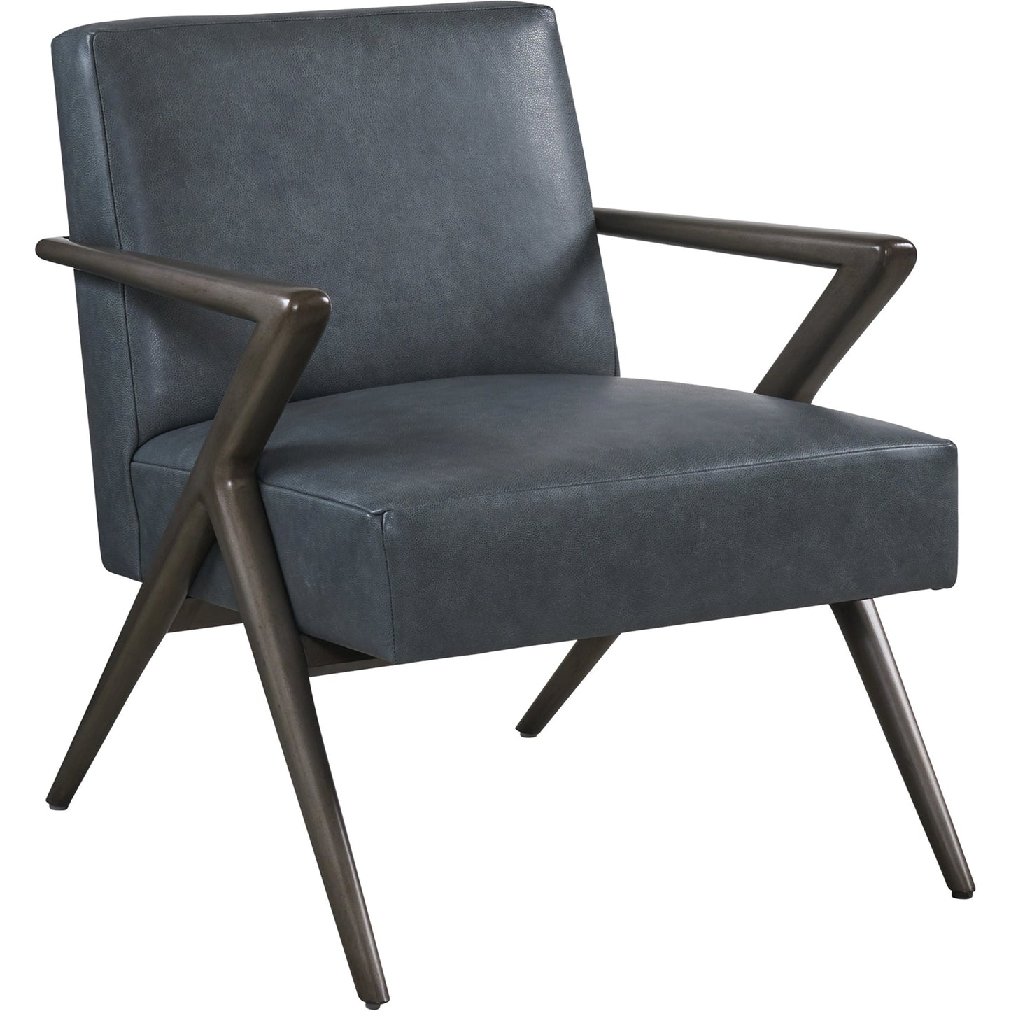 001 SI-2013260 | Additional Silo | Tanzania Leather Chair by Lexington in misty gray. Made from unique in a modern style.