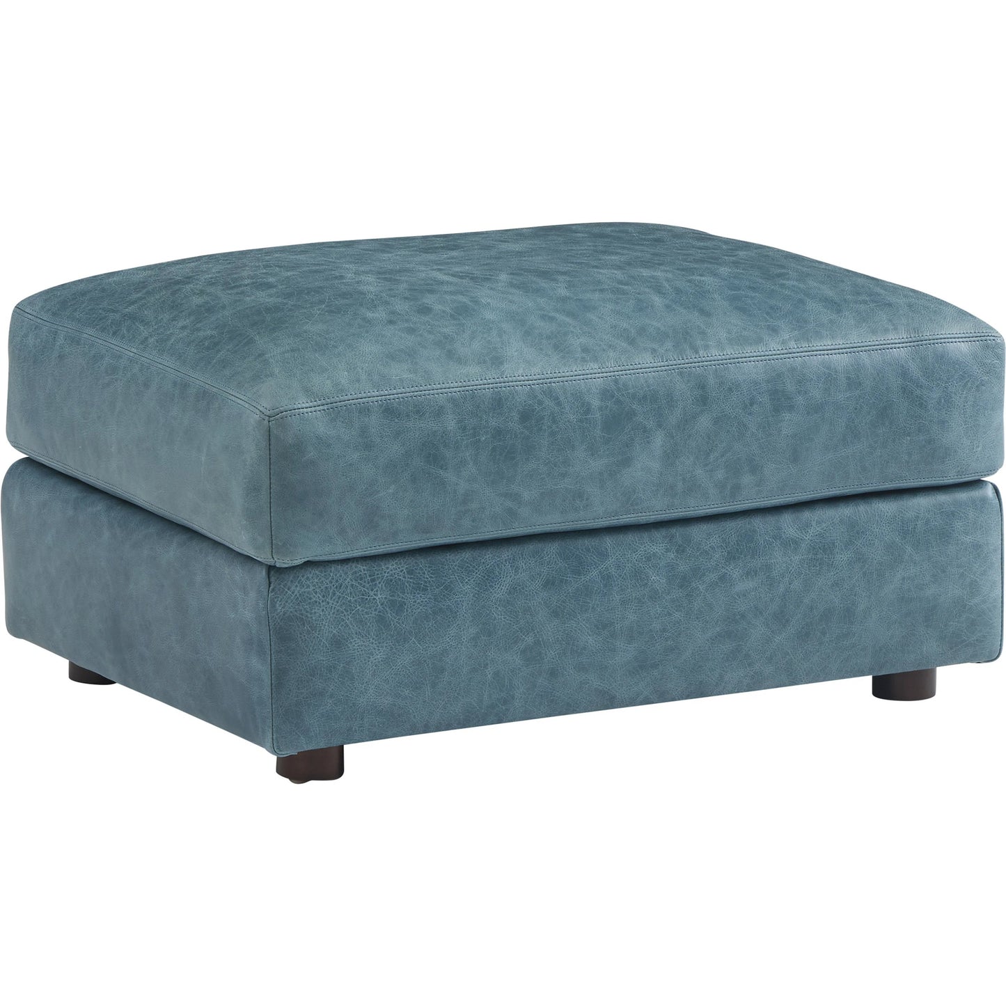 001 SI-2371358 | Primary Silo | Granville Leather Ottoman by Tommy Bahama Home in leather. Made from unique in a unique style.