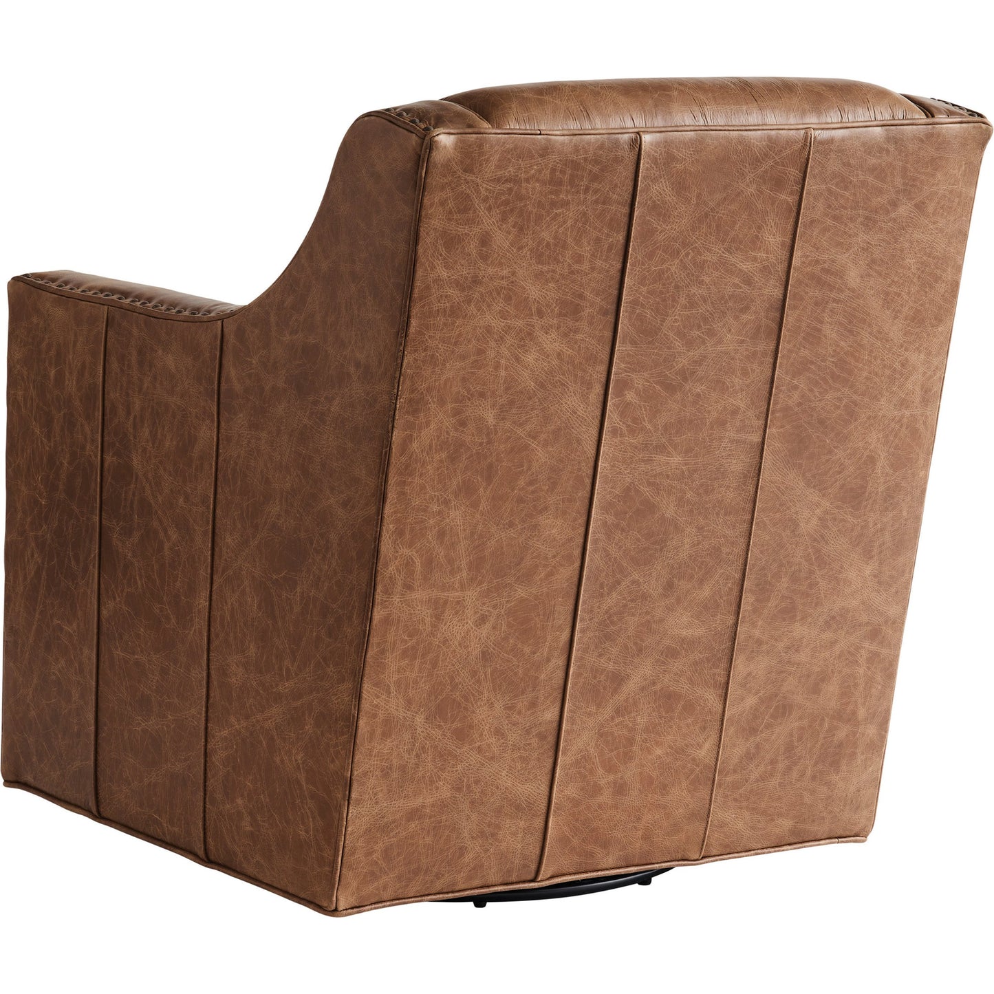 003 SI-2136966 | Additional Silo | Barrier Leather Swivel Chair by Lexington. Made from unique in a transitional style.