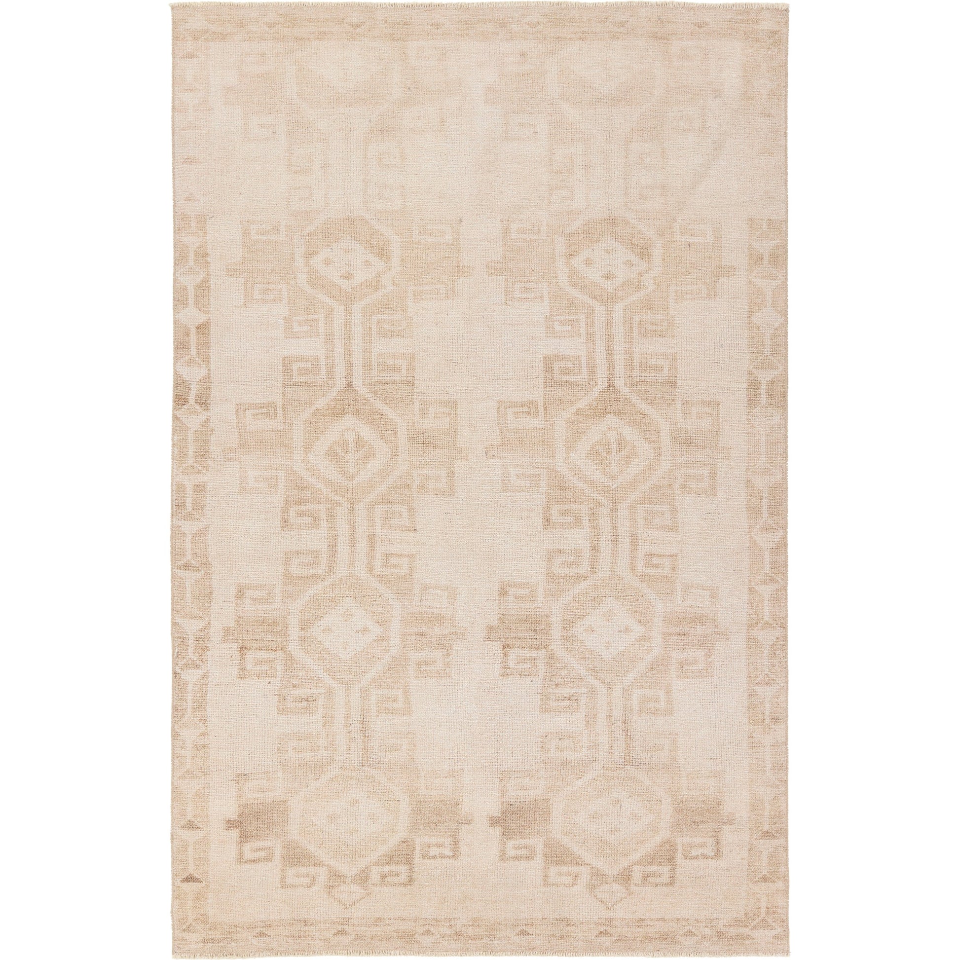 Lumal LML01 Rug by Jaipur Living in tan, cream. Made from 100% polyester in a unique style.