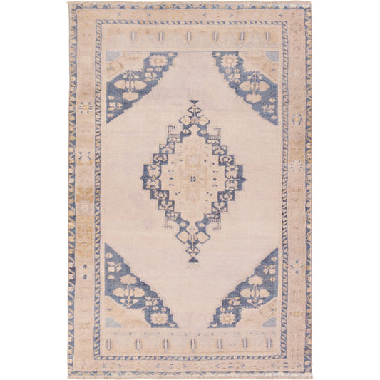Lumal LML05 Rug by Jaipur Living in tan, blue. Made from 100% polyester in a unique style.
