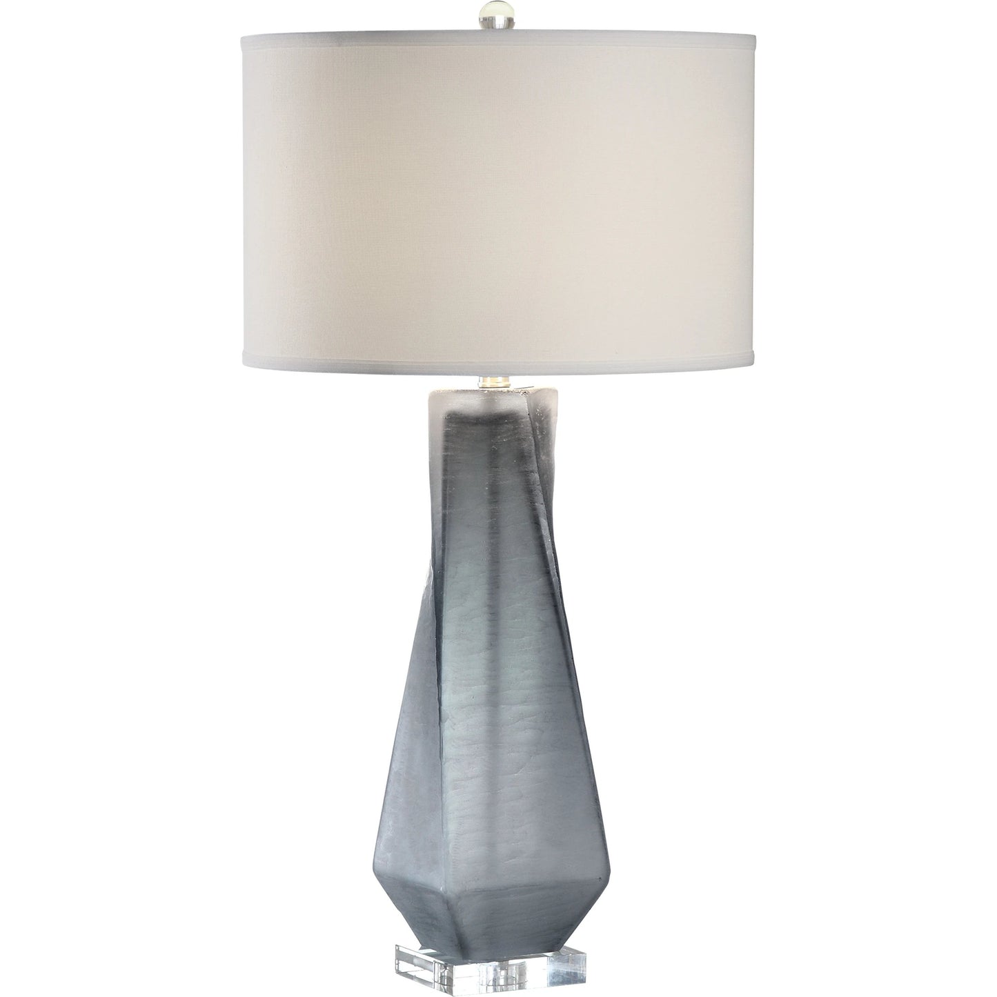 001 S-253617 | Primary Silo | Anatoli Table Lamp by Uttermost in gray. Made from glass, iron, crystal in a modern style.