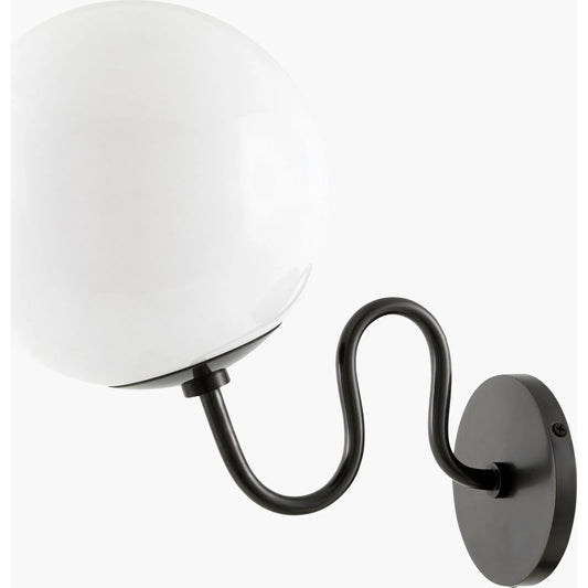 001 SI-2460069 | Primary Silo | Lunavia Wall Sconce by Surya. Made from iron, glass in a modern style.