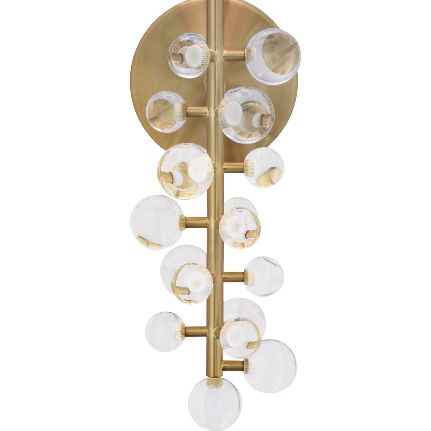 004 SI-2252776 | Closeup | Lottie Acrylic Bubble Sconce by Worlds Away. Made from unique in a modern style.