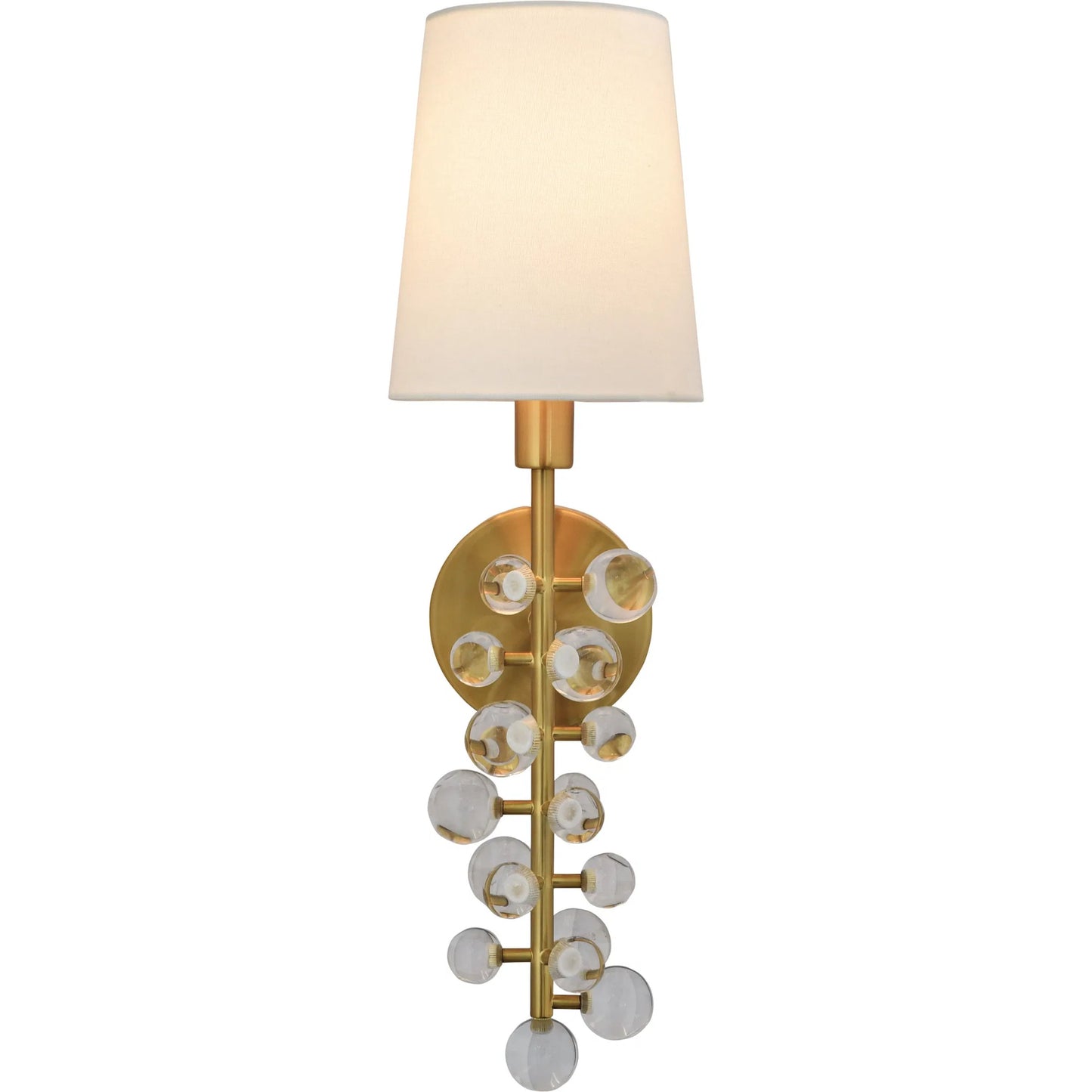 003 SI-2252776 | Additional Silo | Lottie Acrylic Bubble Sconce by Worlds Away. Made from unique in a unique style.