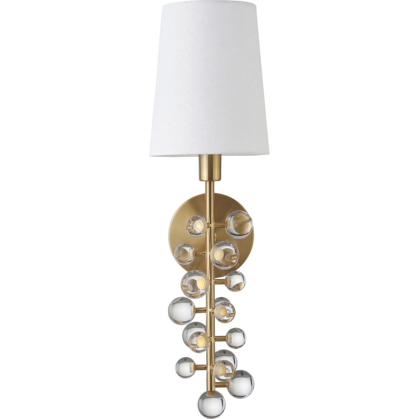 004 SI-2252776 | Additional Silo | Lottie Acrylic Bubble Sconce by Worlds Away. Made from unique in a unique style.