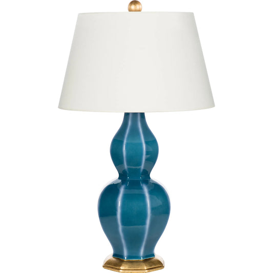 Azzuro Lamp by Bradburn Home. Made from ceramic in a eclectic & global style.