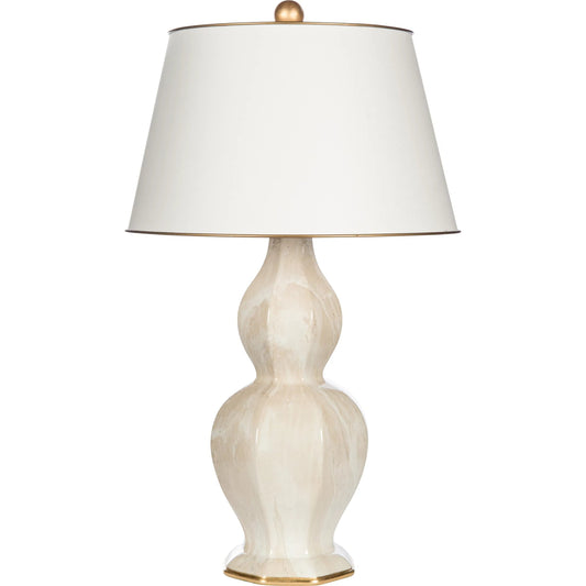 Crema Marble Lamp by Bradburn Home. Made from ceramic in a transitional style.