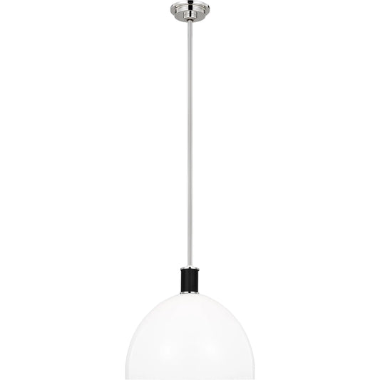 Hadley Large Pendant by Visual Comfort & Co.. Made from steel in a modern style.