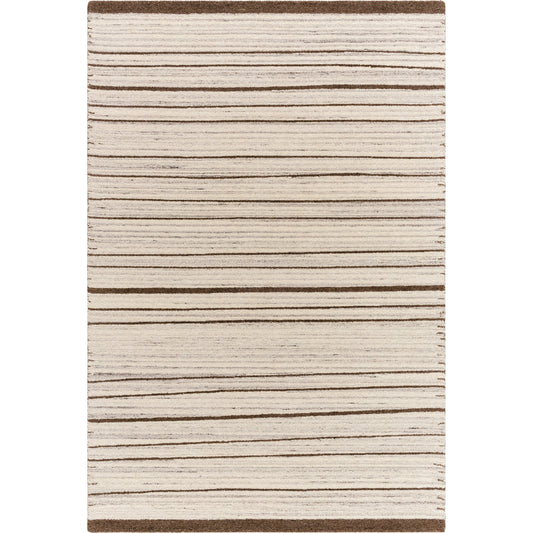 La Puna Rug - 532793 by Livabliss in ivory, taupe, charcoal. Made from wool in a unique style.