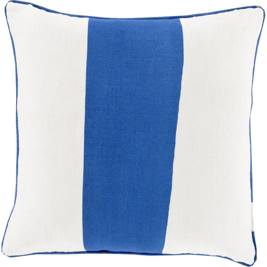Linen Stripe Pillow - 13401 by Surya. Made from 100% linen in a modern style.