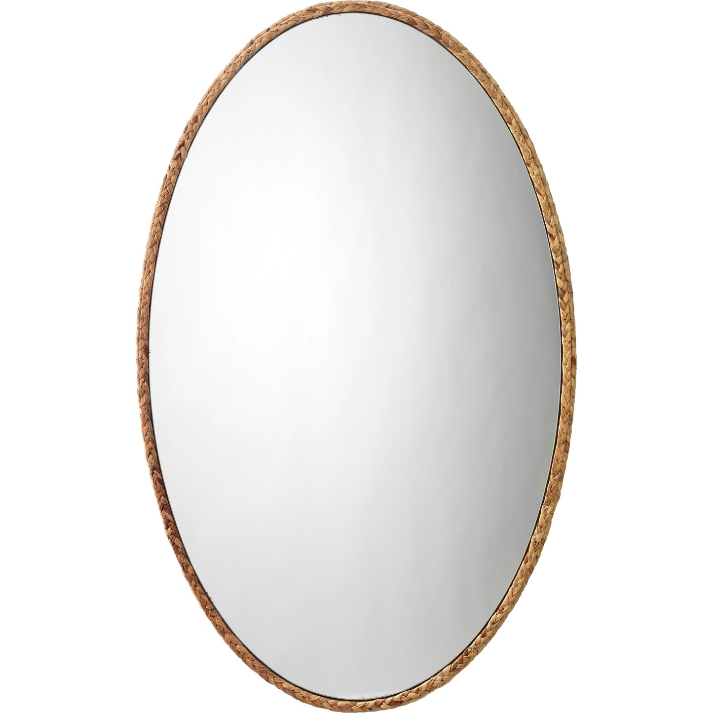 001 SR-912984 | Primary Silo | Sparrow Braided Oval Mirror by Lifestyle by JY in natural seagrass. Made from seagrass in a eclectic & global style.