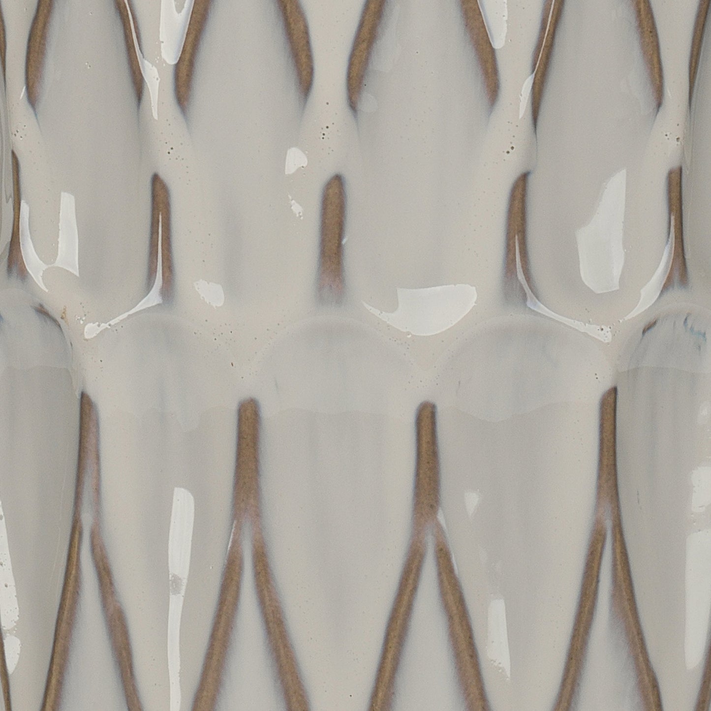 003 SR-819642 | Additional Silo | Dalia Table Lamp by The Livingston Collection in white patterned ceramic. Made from ceramic, linen in a coastal style.