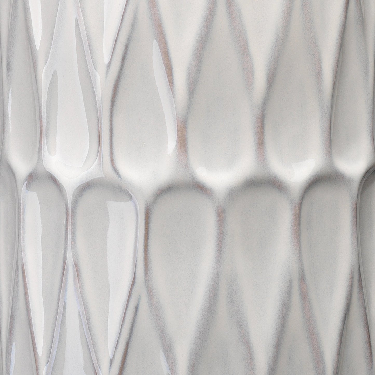 004 SR-819642 | Additional Silo | Dalia Table Lamp by The Livingston Collection in white patterned ceramic. Made from ceramic, linen in a coastal style.
