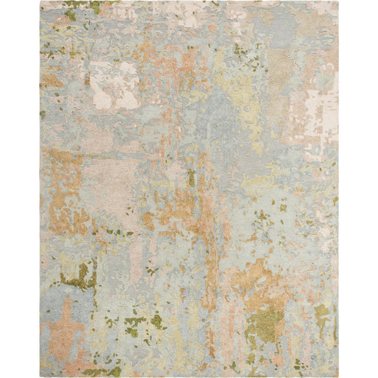 001 SI-2165341,SI-2165342,SI-2165343,SI-2165344,SI-2165345 | Primary Silo | Lukla LUA-2300 Rug by Surya in sage, sky blue, blush, olive, cream. Made from viscose, wool in a unique style.