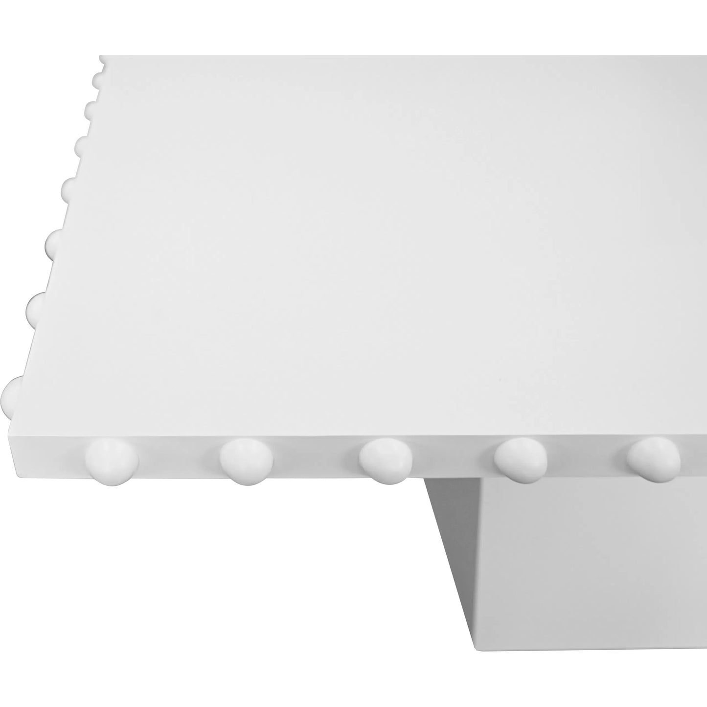 007 SI-2538660 | Closeup | Lucian Dining Table by Worlds Away. Made from unique in a unique style.