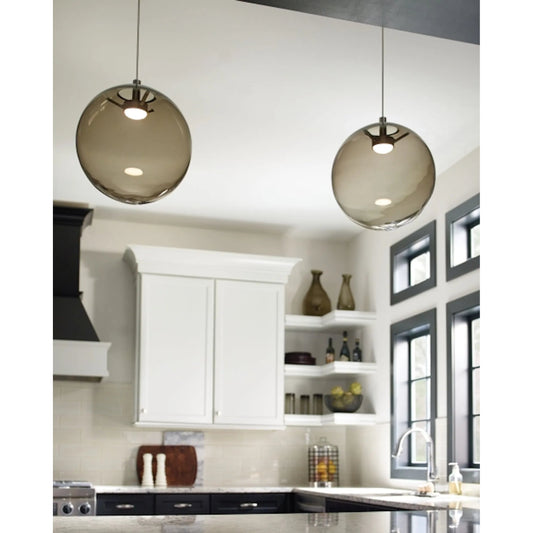 Palona Pendant by Tech Lighting. Made from glass in a modern style.