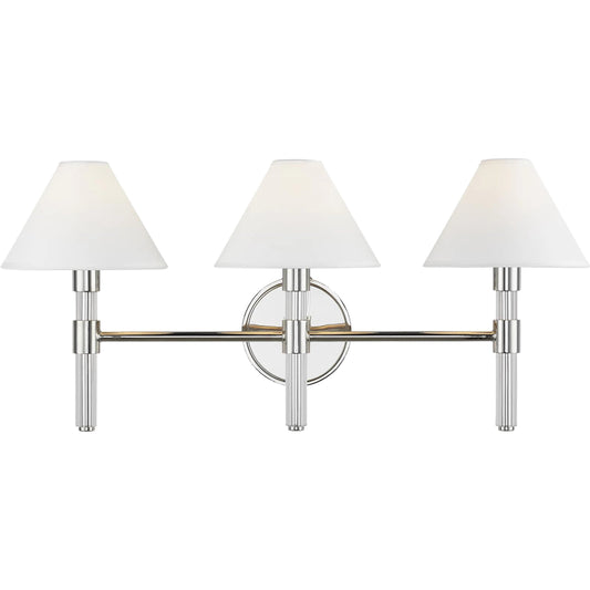 Robert 3-Light Vanity by Visual Comfort & Co.. Made from steel in a traditional style.