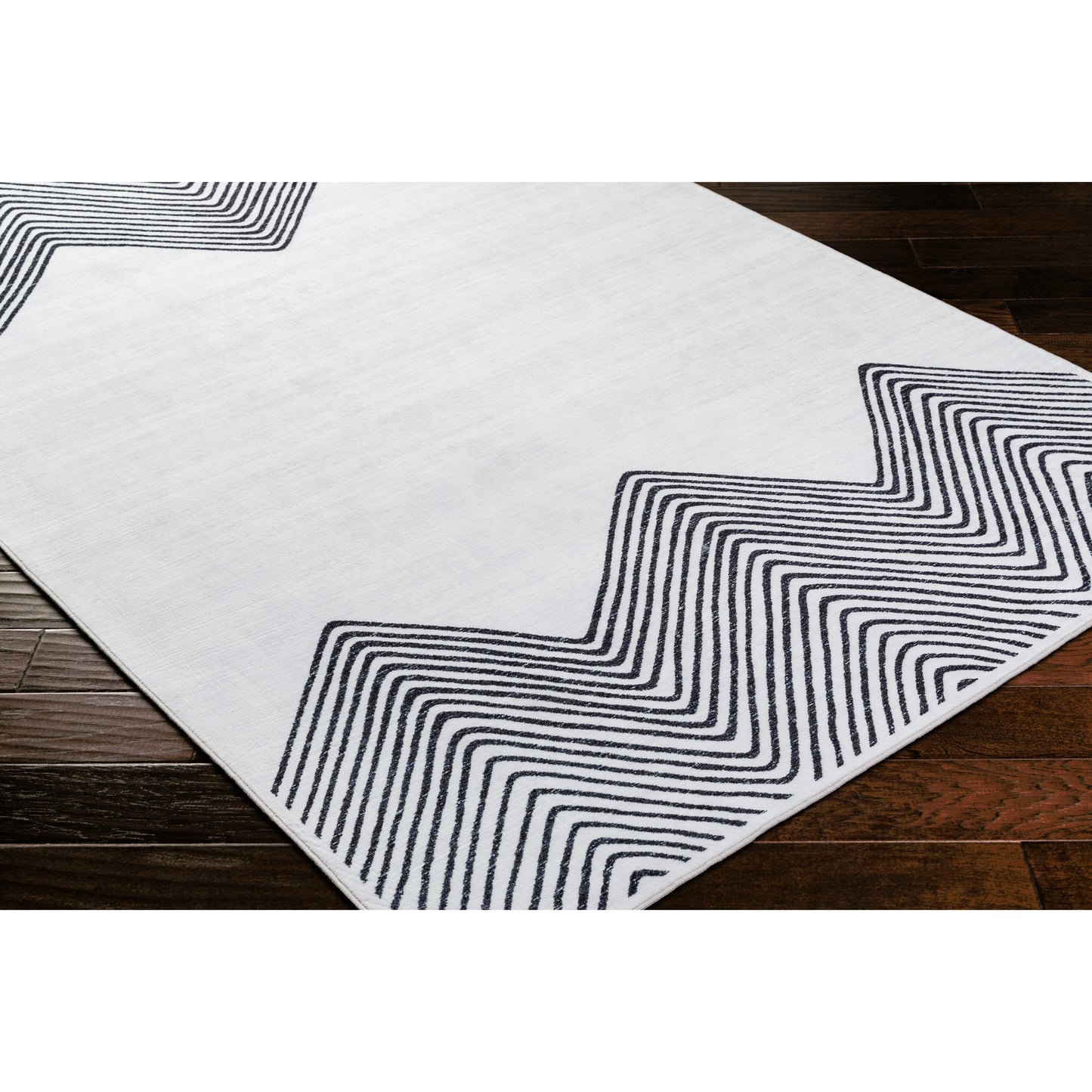 002 SI-2099326,SI-2099327,SI-2099328,SI-2099329,SI-2099330,SI-2099331 | Closeup | Lavable Rug - 500642 by Livabliss in off-white. Made from polyester in a unique style.
