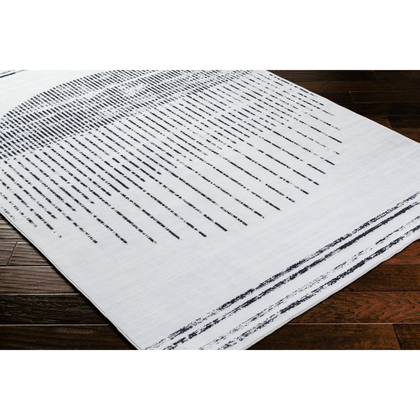 002 SI-2099338,SI-2099339,SI-2099340,SI-2099341,SI-2099342,SI-2099343 | Closeup | Lavable Rug - 500678 by Livabliss in white, silver. Made from polyester in a unique style.