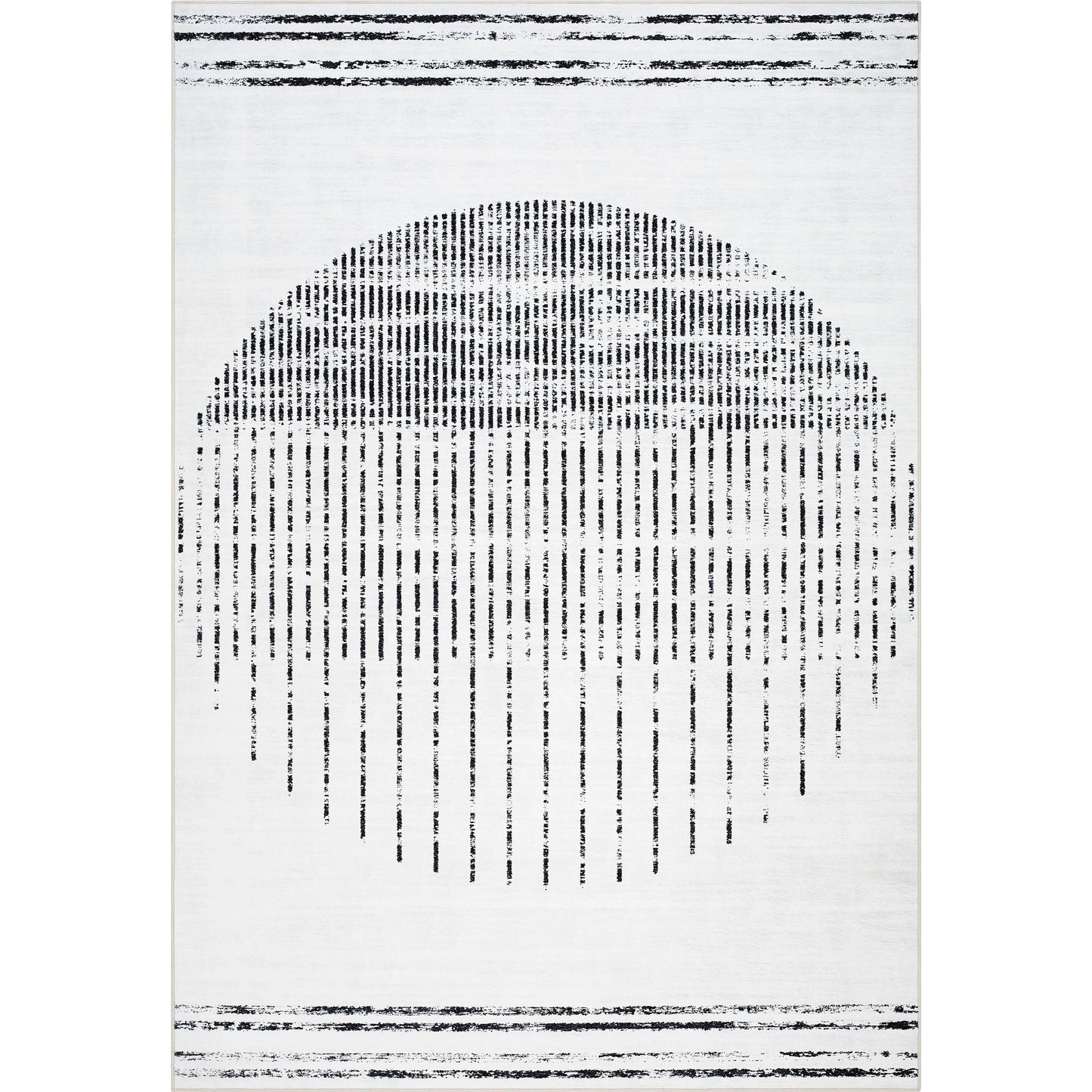 001 SI-2099338,SI-2099339,SI-2099340,SI-2099341,SI-2099342,SI-2099343 | Primary Silo | Lavable Rug - 500678 by Livabliss in white, silver. Made from polyester in a unique style.
