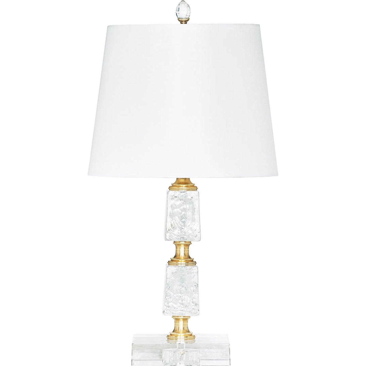 001 SI-2334092 | Primary Silo | Petit Eau Claire Lamp by Bradburn Home. Made from crystal, glass in a unique style.