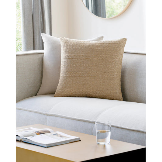 Lynx Pillow - 491536 by Surya. Made from front: 8% linen, 50% cotton, 42% polyester, back: 8% linen in a modern style.