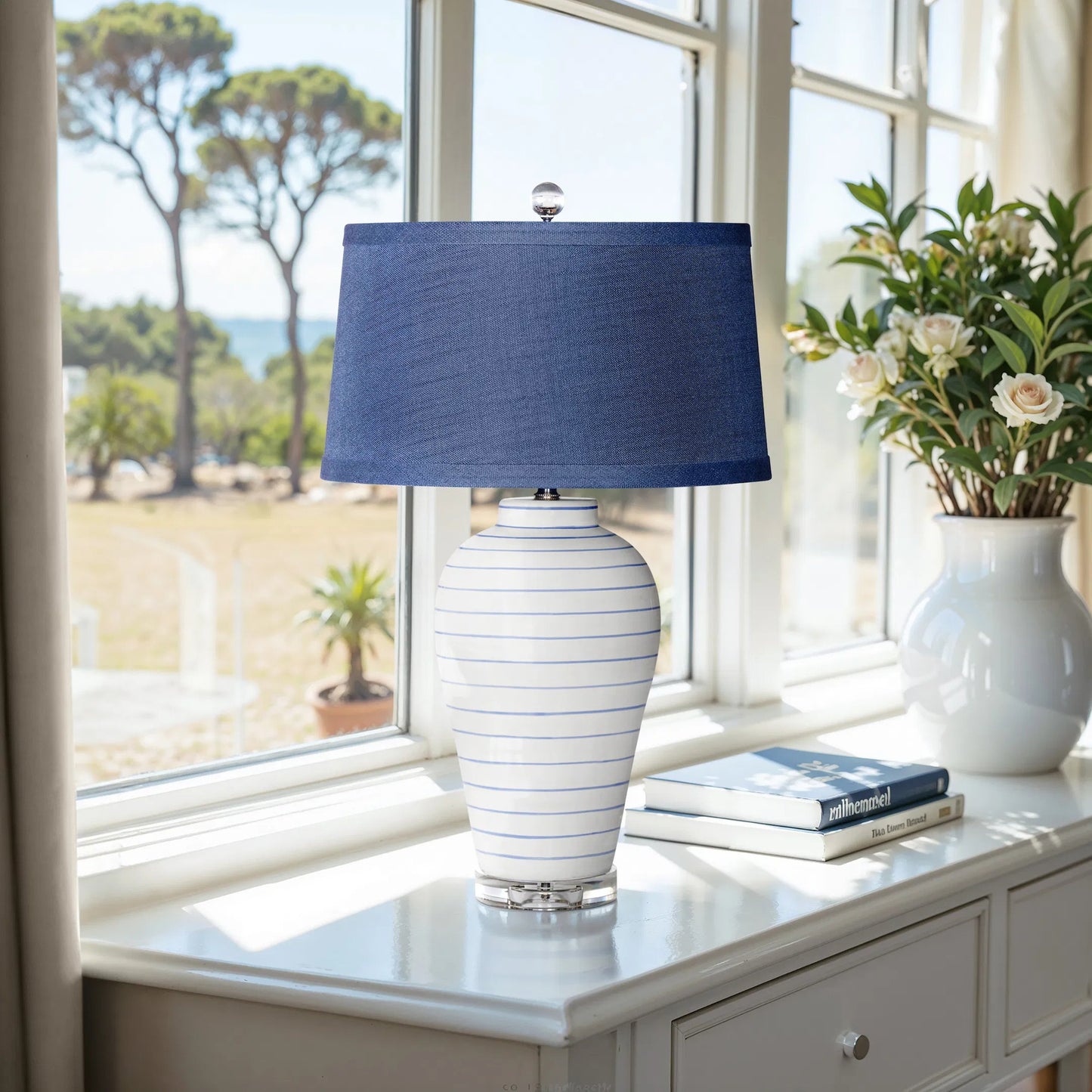 005 SI-2334364 | Lifestyle | Newport Beach Couture Lamp by Bradburn Home. Made from ceramic in a eclectic & global style.