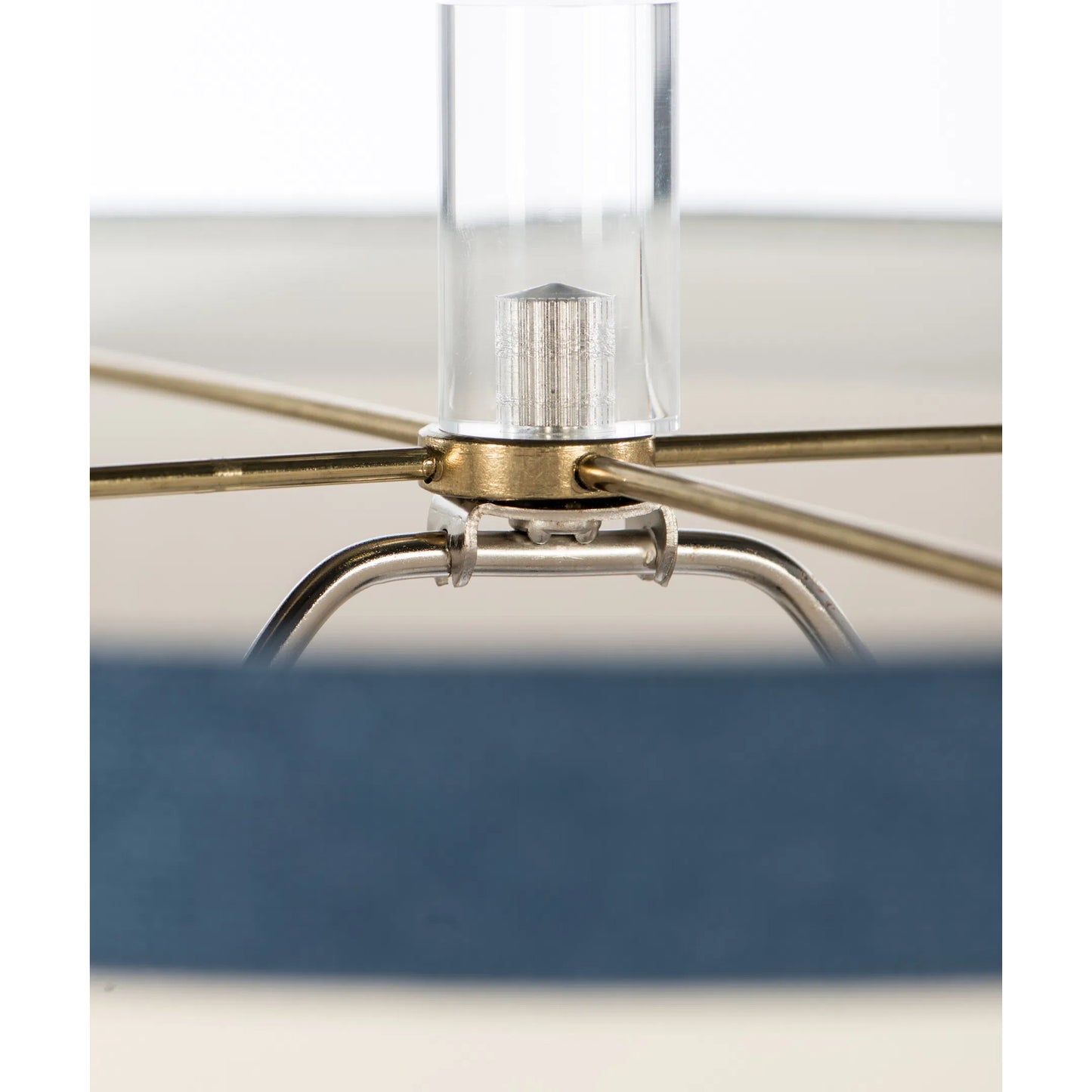 002 SI-2334377 | Closeup | Bimini Blue Couture Lamp by Bradburn Home. Made from ceramic in a eclectic & global style.