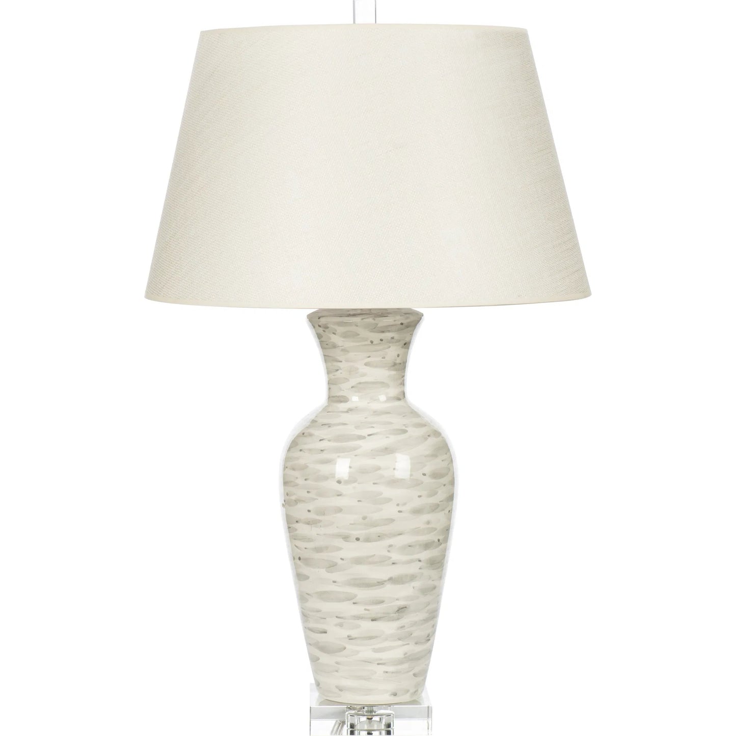 001 SI-2334379 | Primary Silo | Wind Swept Gray Lamp by Bradburn Home. Made from ceramic in a unique style.
