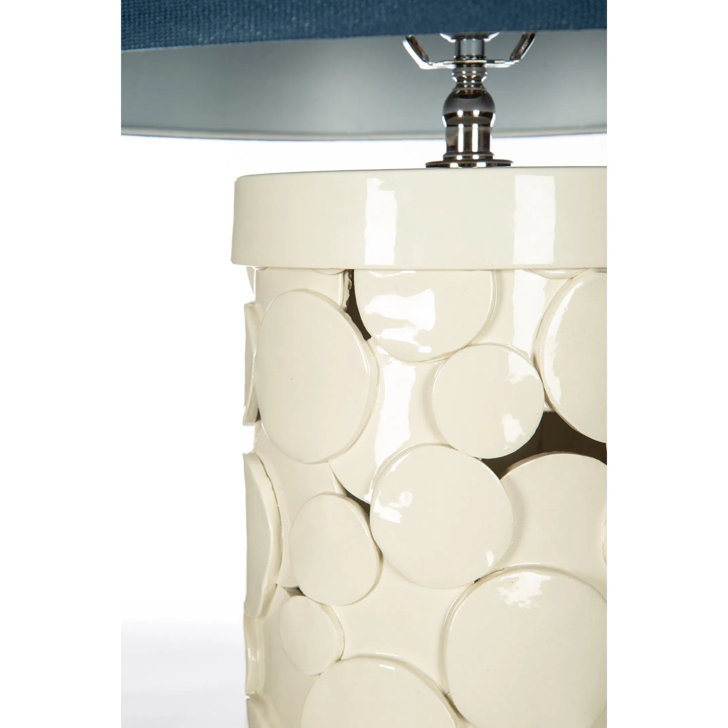 005 SI-2334380 | Closeup | Saint Lucia Lamp by Bradburn Home. Made from ceramic in a eclectic & global style.