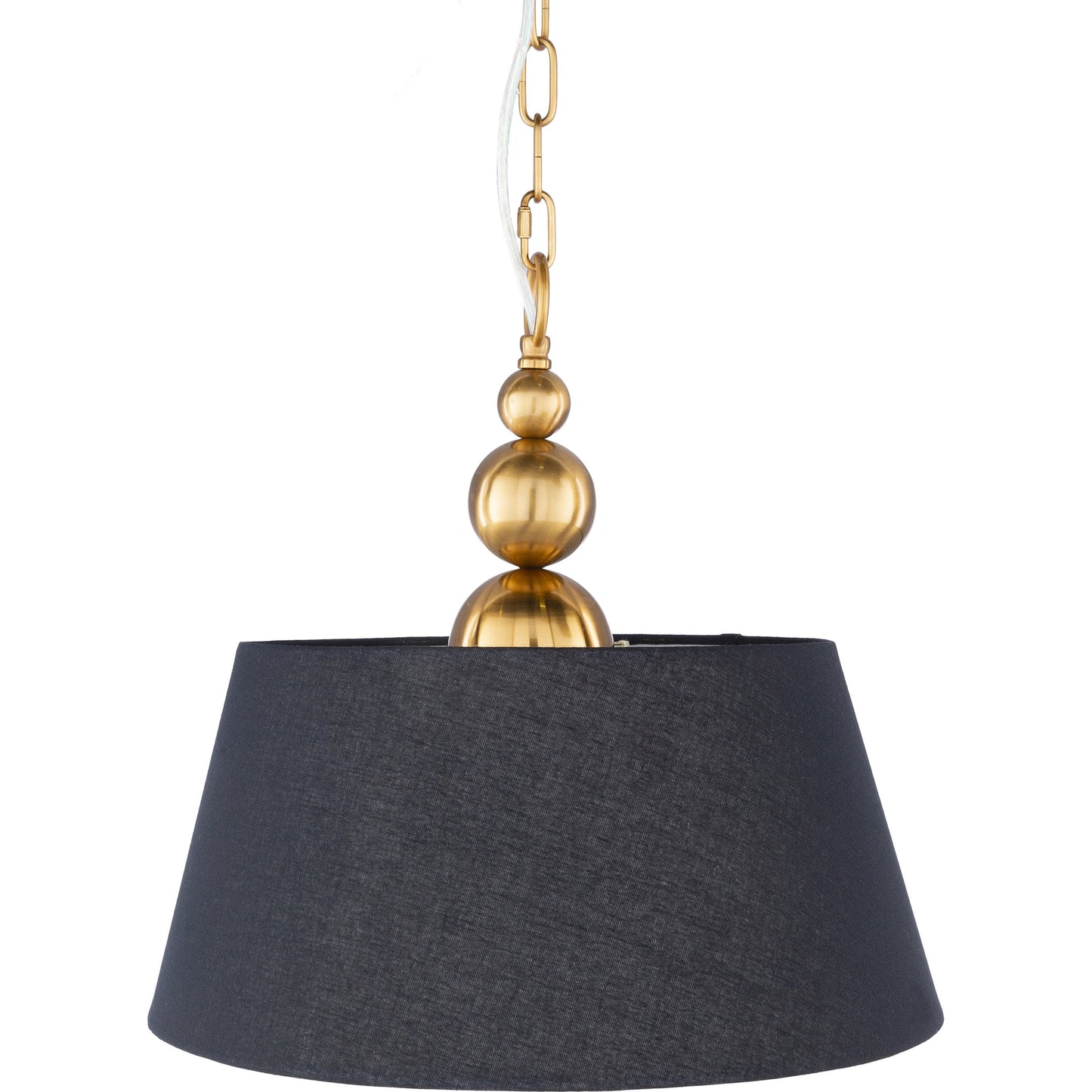 001 S-347919 | Additional Silo | Lorenzo Ceiling Light - 23159 by Surya in black, n/a, white and black, n/a, white. Made from cotton, metal in a transitional style.