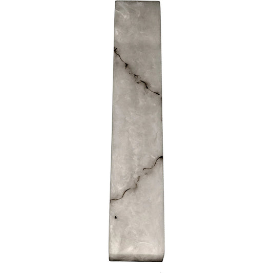 001 SI-2524178 | Primary Silo | Stein Linear Sconce by Noir in light stone, silver. Made from artificial stone in a modern style.