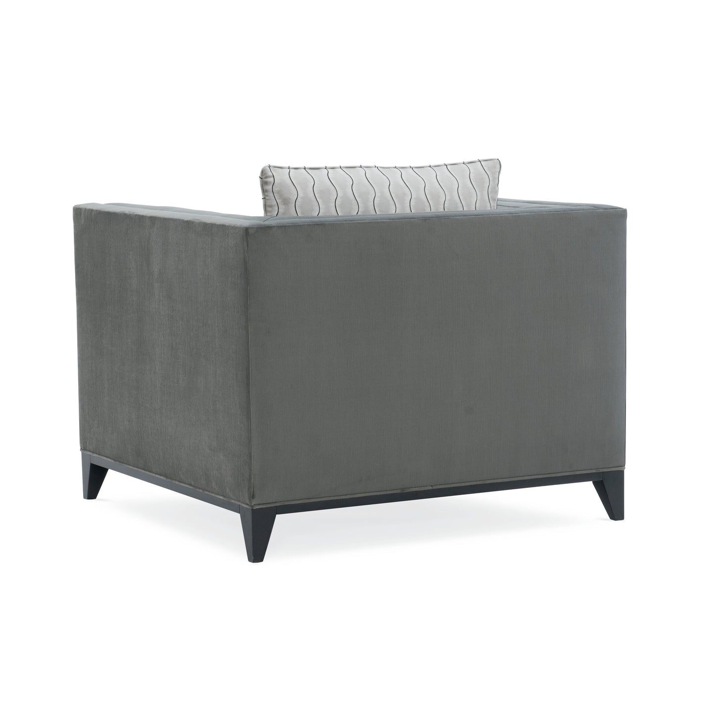 002 SR-768778 | Additional Silo | Grace Chair by Caracole in natural and satin ebony. Made from birch in a transitional style.