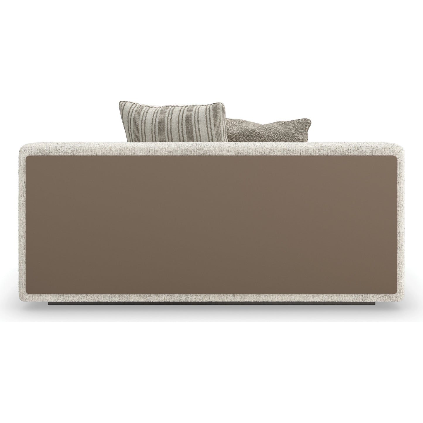 004 SI-2095975 | Additional Silo | Unity Armless Loveseat by Caracole in cream. Made from asian hardwood in a modern style.