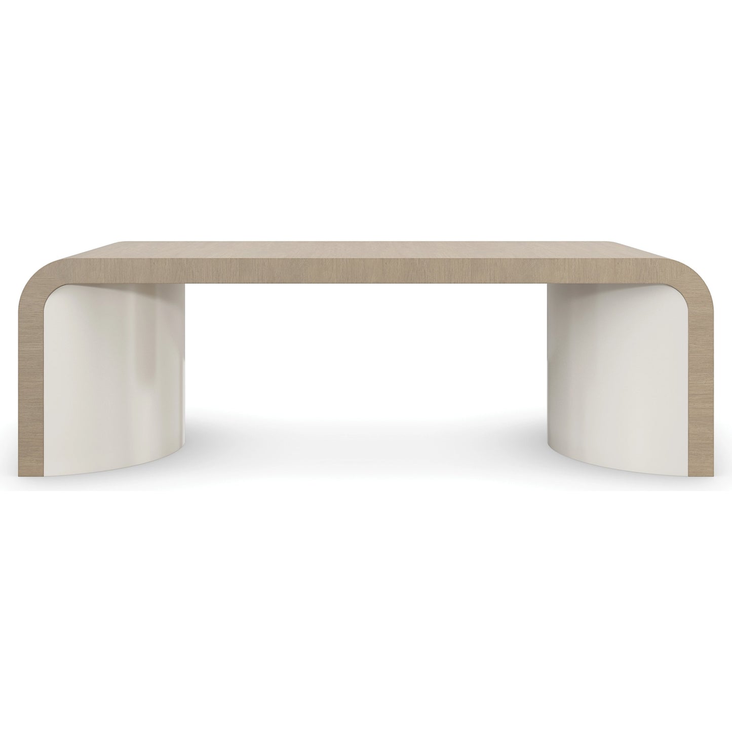 002 SI-2095981 | Additional Silo | Movement Cocktail Table by Caracole in sun drenched oak, textured adobe. Made from oak, quartersawn oak in a modern style.
