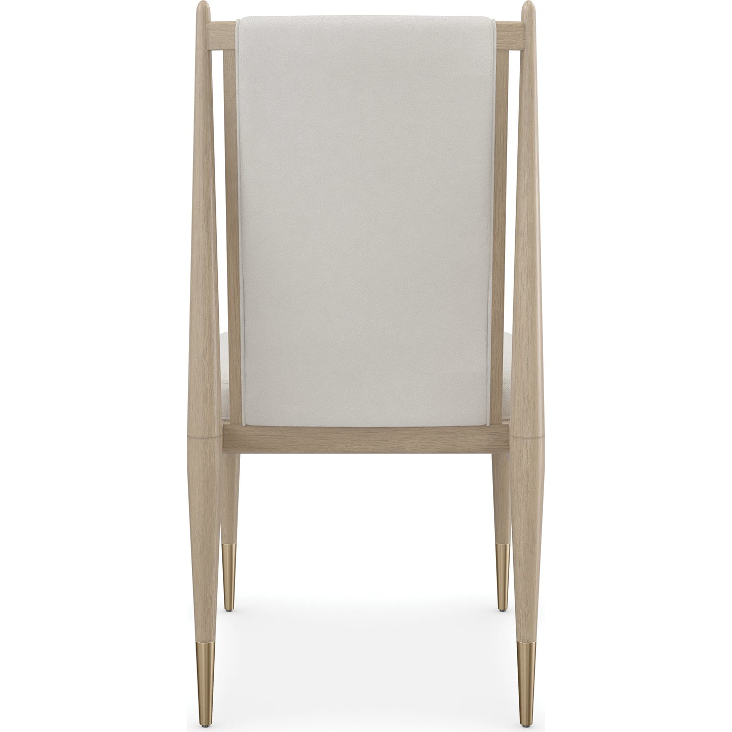 003 SI-2095996 | Additional Silo | Unity Light Dining Chair by Caracole in ivory and sun drenched oak. Made from oak in a modern style.
