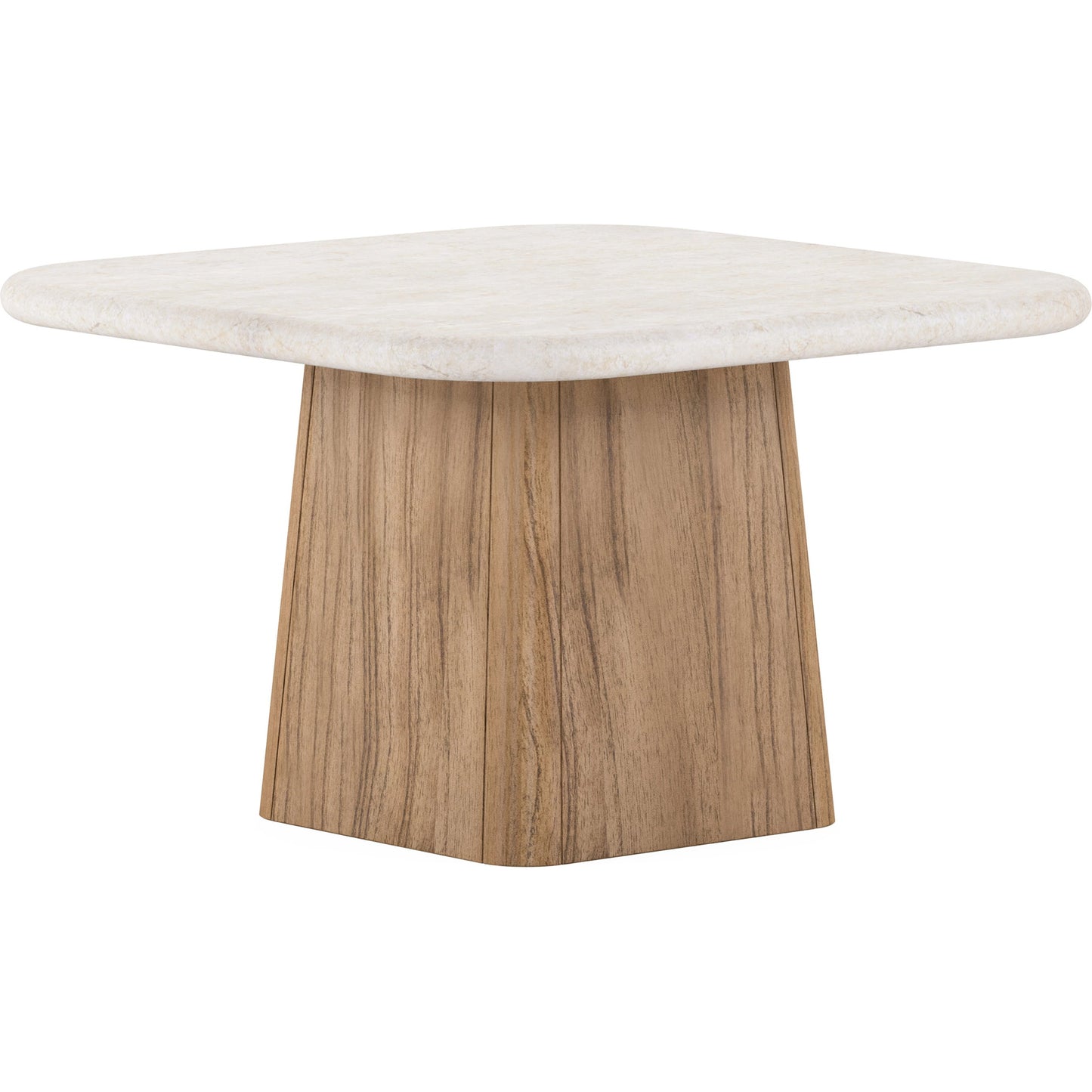 004 SI-2065162 | Additional Silo | Portico Bunching Tables by A.R.T. Furniture in sienna. Made from parawood solids, mindi veneers, travertine in a modern style.
