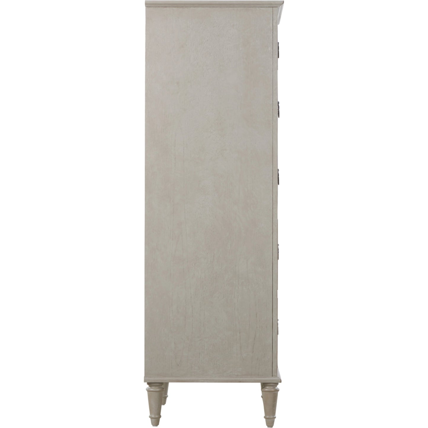 004 SI-2130659 | Primary Silo | Zest 5 Drawer Chest by Zest in greige. Made from rubberwood, oak veneer in a modern style.