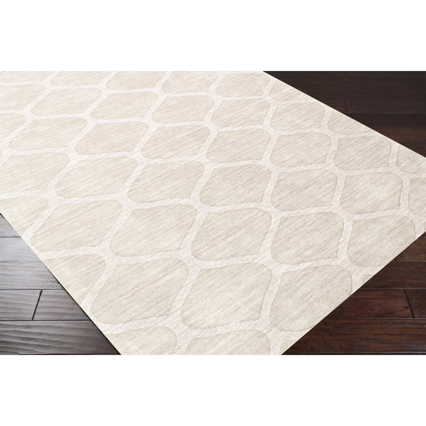 009 33321-12558,33321-3262 | Closeup | Mystique Rug - 646 by Surya. Made from 100% wool in a unique style.