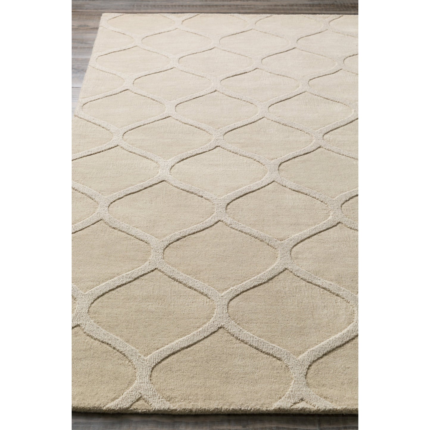 008 33321-12558,33321-3262 | Closeup | Mystique Rug - 646 by Surya. Made from 100% wool in a unique style.