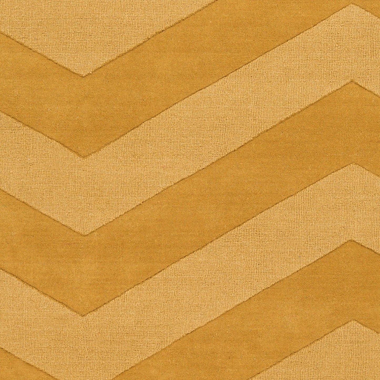 004 51146-3266 | Closeup | Mystique Rug - 1873 by Surya in mustard. Made from 100% wool in a unique style.
