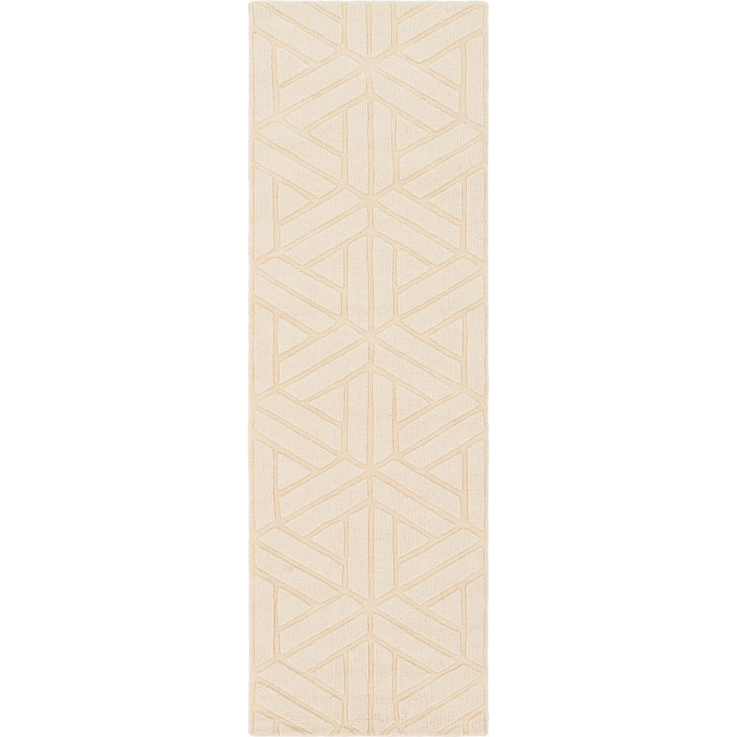 002 74205-3266 | Primary Silo | Mystique Rug - 14833 by Surya in ivory. Made from 100% wool in a unique style.
