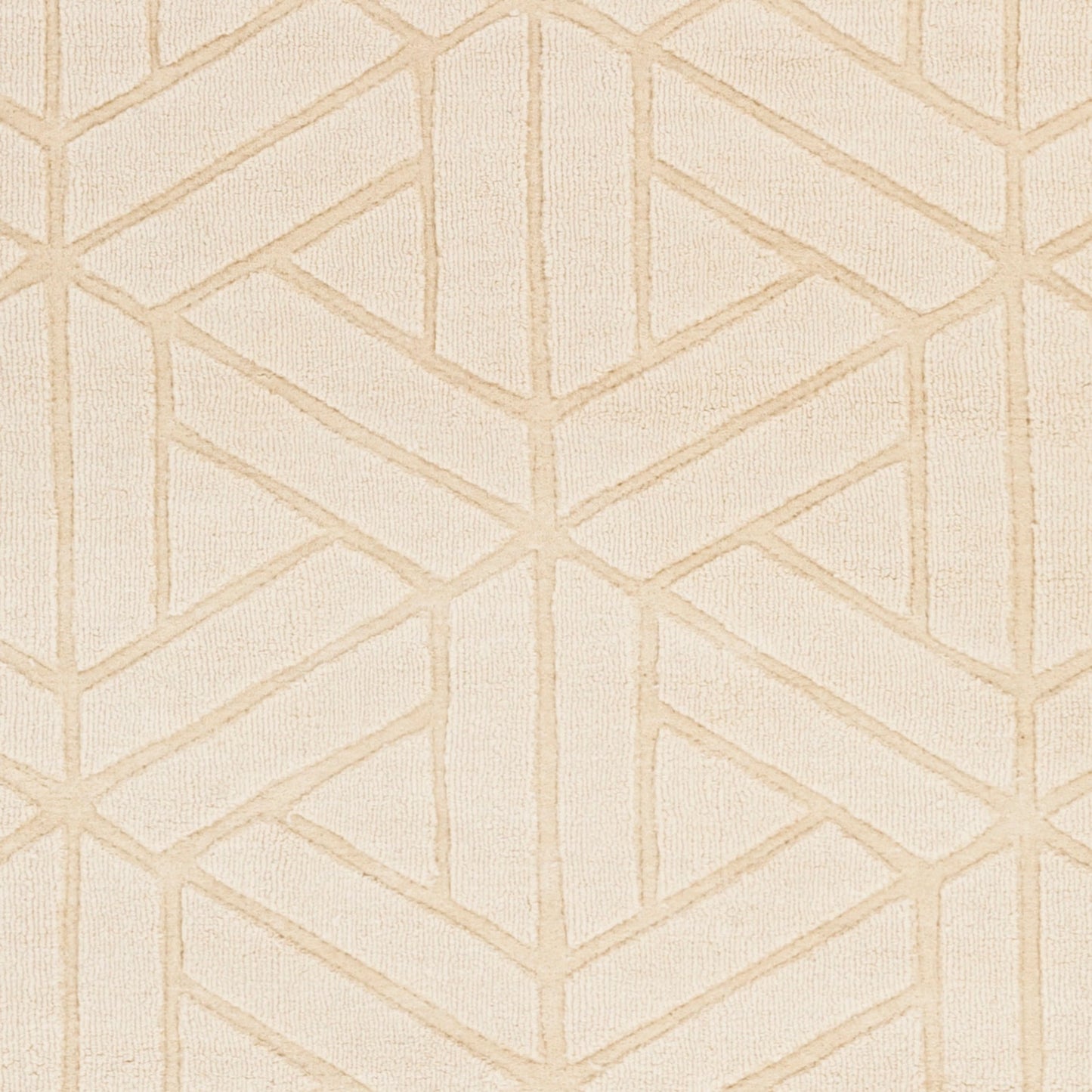 004 74205-12428,74205-3266 | Closeup | Mystique Rug - 14833 by Surya in ivory. Made from 100% wool in a unique style.