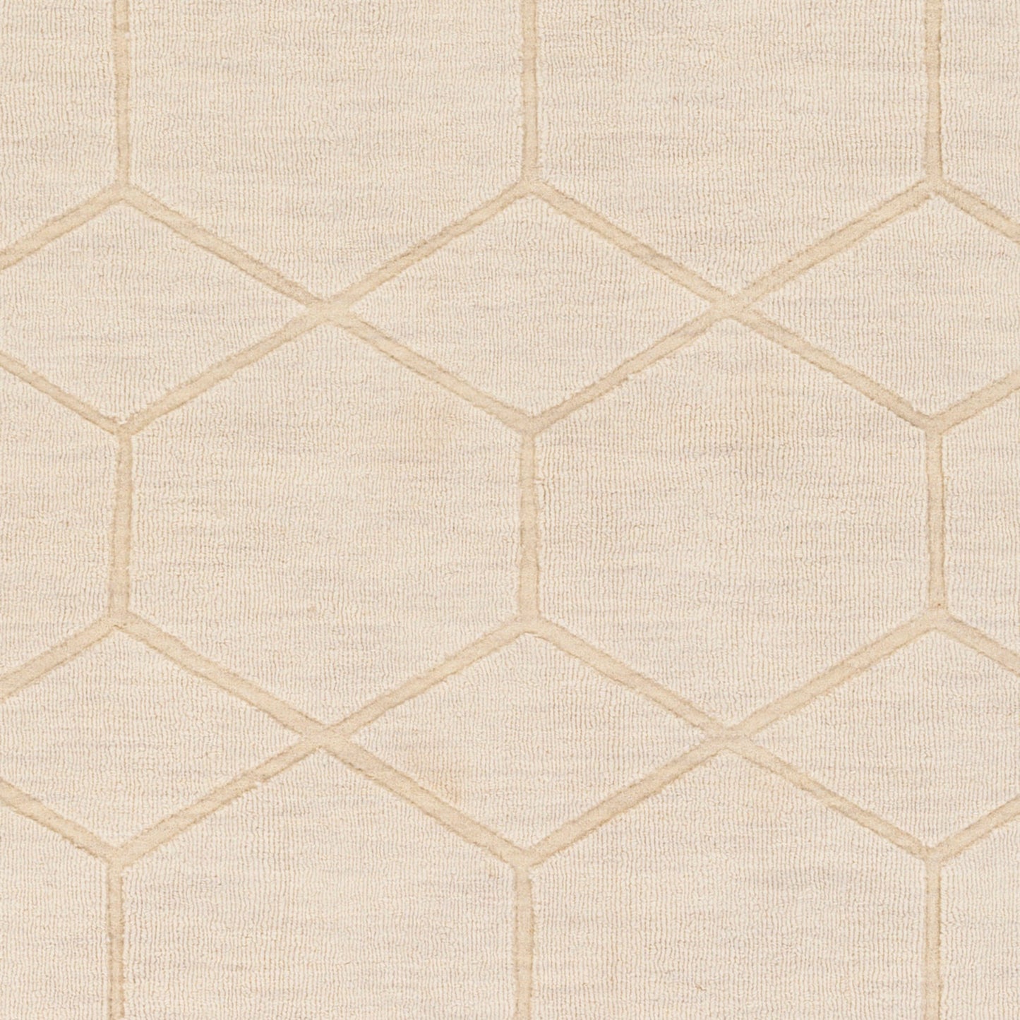 003 74903-3263,74903-3266 | Closeup | Mystique Rug - 14834 by Surya in ivory. Made from 100% wool in a unique style.