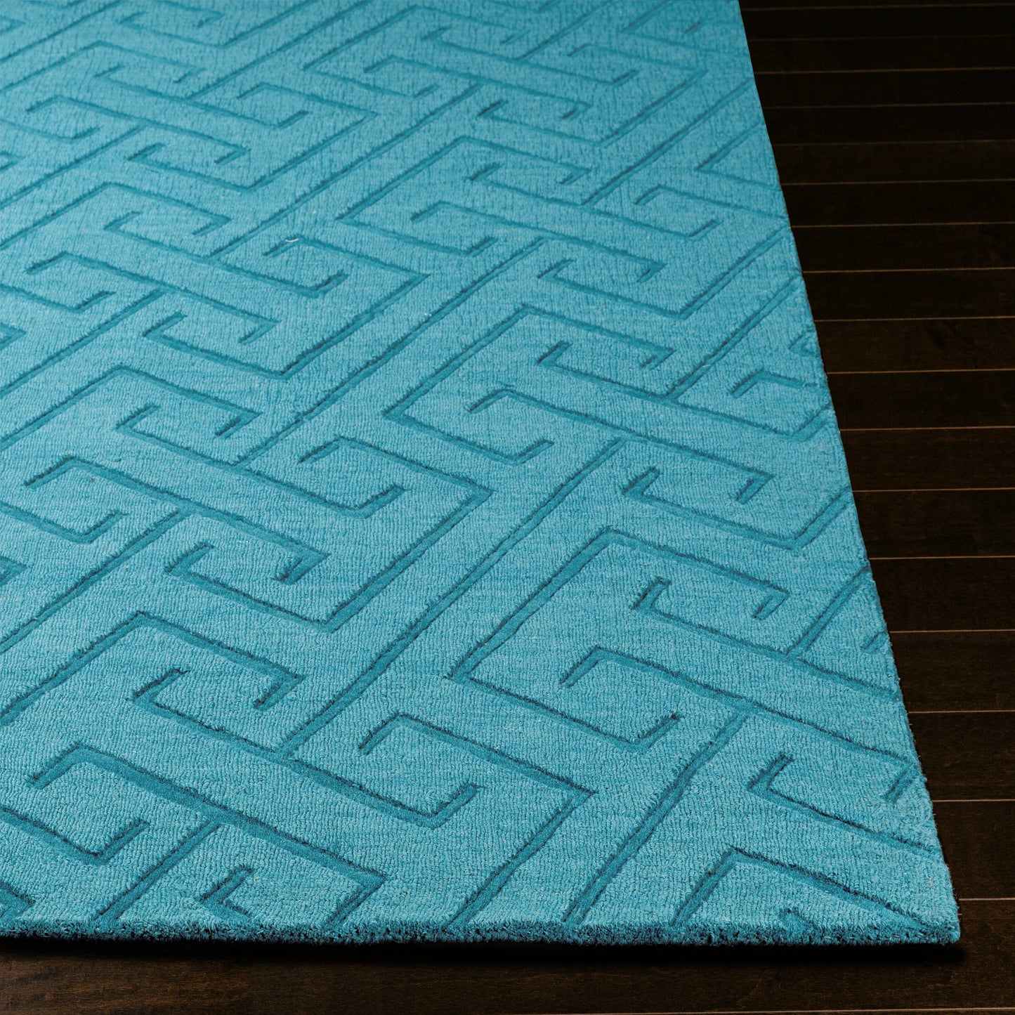 017 98374-3266 | Closeup | Mystique Rug - 22146 by Surya. Made from 100% wool in a unique style.